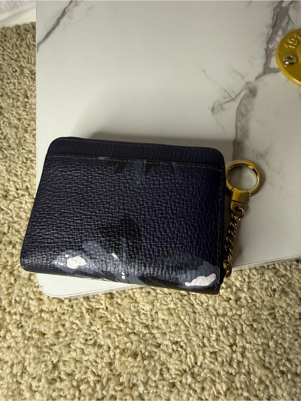 Pre-loved | Kate Spade Navg Floral Zip Card Wallet - Picture 2 of 3